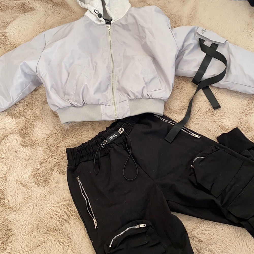Bomber and pant set